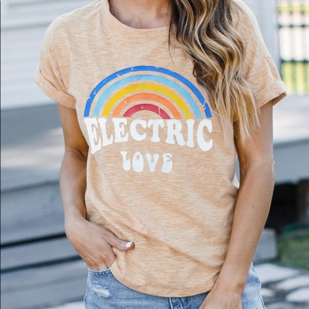 Electric Love Rainbow Tee